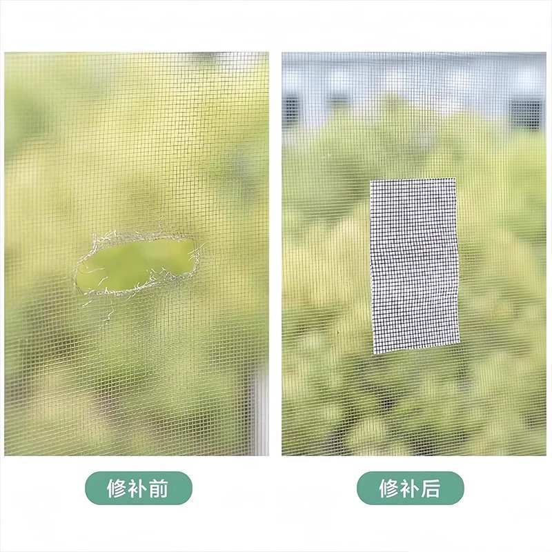 Revitalizing hair band with velcro, self-adhesive mosquito stickers