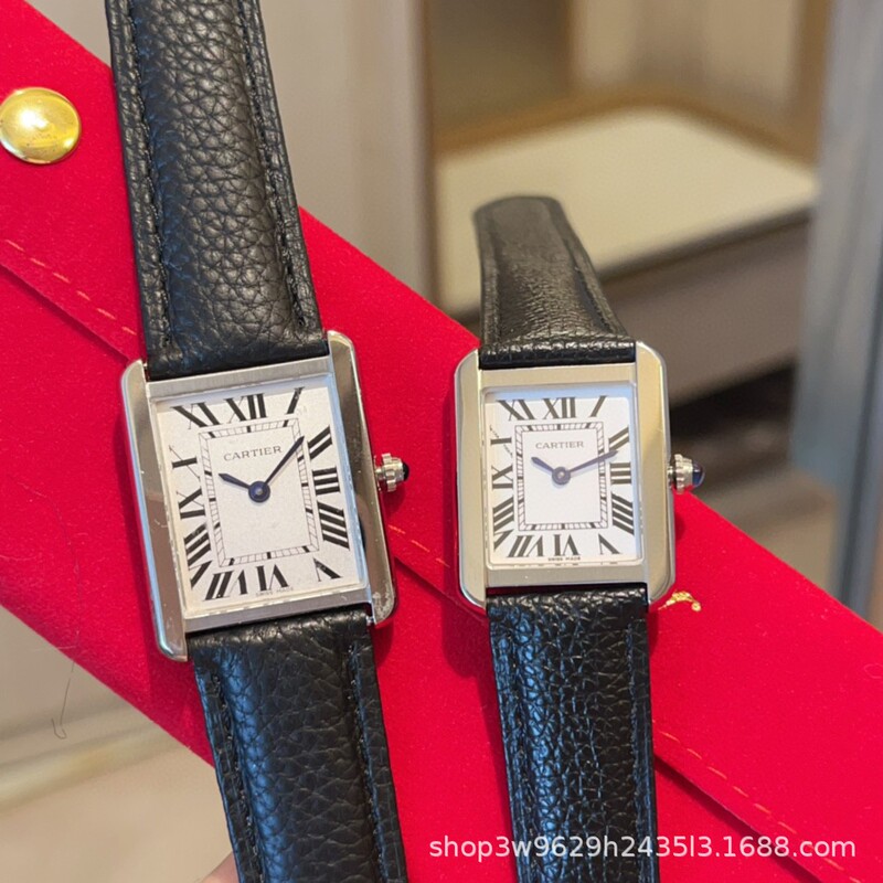 Cross-Border Foreign Trade Live Broadcast Popular Official Kajia Tank Watch Women's New Light Luxury Niche Square Quartz Watch Cross-Border Foreign Trade Live Broadcast Popular Official Kajia Tank Watch Women's New Light Luxury Niche Square Quartz Watch