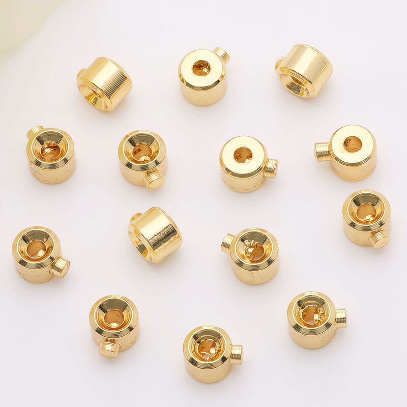 Color-Preserving Pressure Cooker Buckle Positioning Buckle Snap Button Handmade Bracelet Finishing Clip Buckle Wire Rope Japanese Positioning Buckle