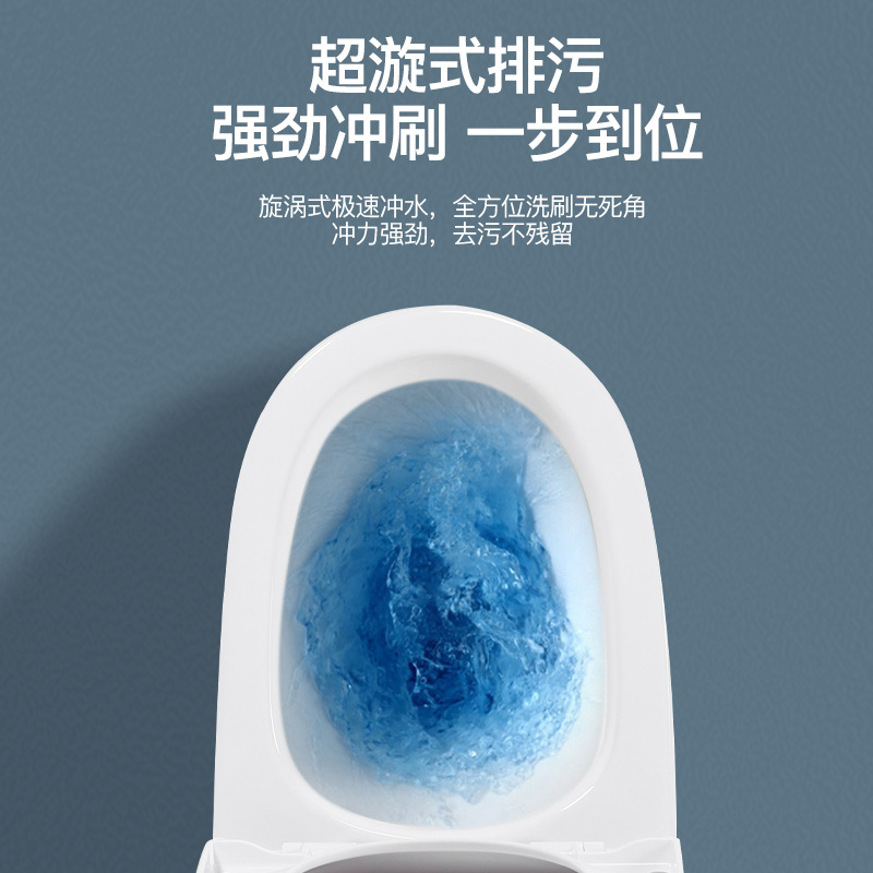 Inodoro inodoro sifón doméstico ordinario Hotel ingeniería decoración nueva fábrica al por mayor ahorro de agua fila trasera