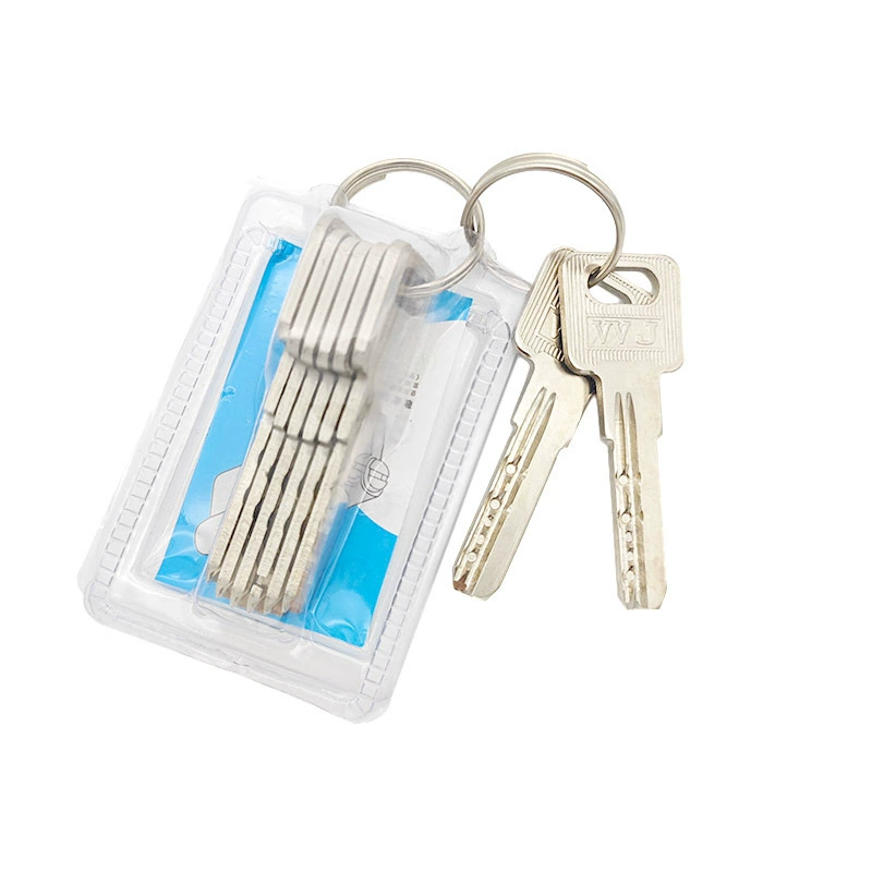 Медно-старинный двусторонний универсальный замок, противоугонный, оптом