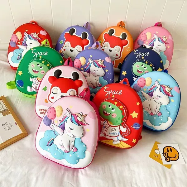 Wholesale New Kindergarten Children's Backpacks, New 3D Dinosaur Backpacks, Cartoon Backpacks for Boys and Girls Students