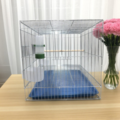 鹦鹉养殖笼镀锌八哥笼玄凤八哥小太阳虎皮鹦鹉笼繁殖鸟笼子加密笼