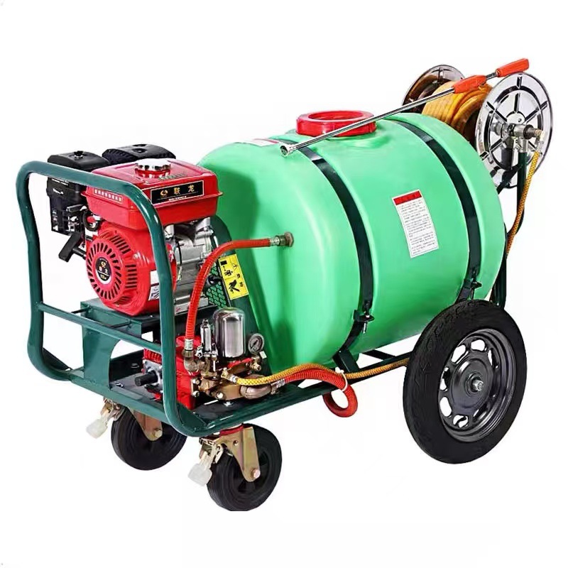 打药机本田动力160L/300L手推式打药车射程高压力大易启动