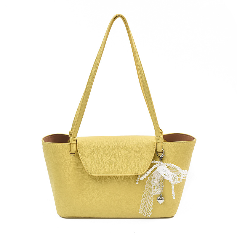 Bolso Tote de cercanías todo-fósforo de nicho retro transfronterizo para mujer 2025 primavera nuevo estilo estilo occidental bolso de axila de un solo hombro de gran capacidad