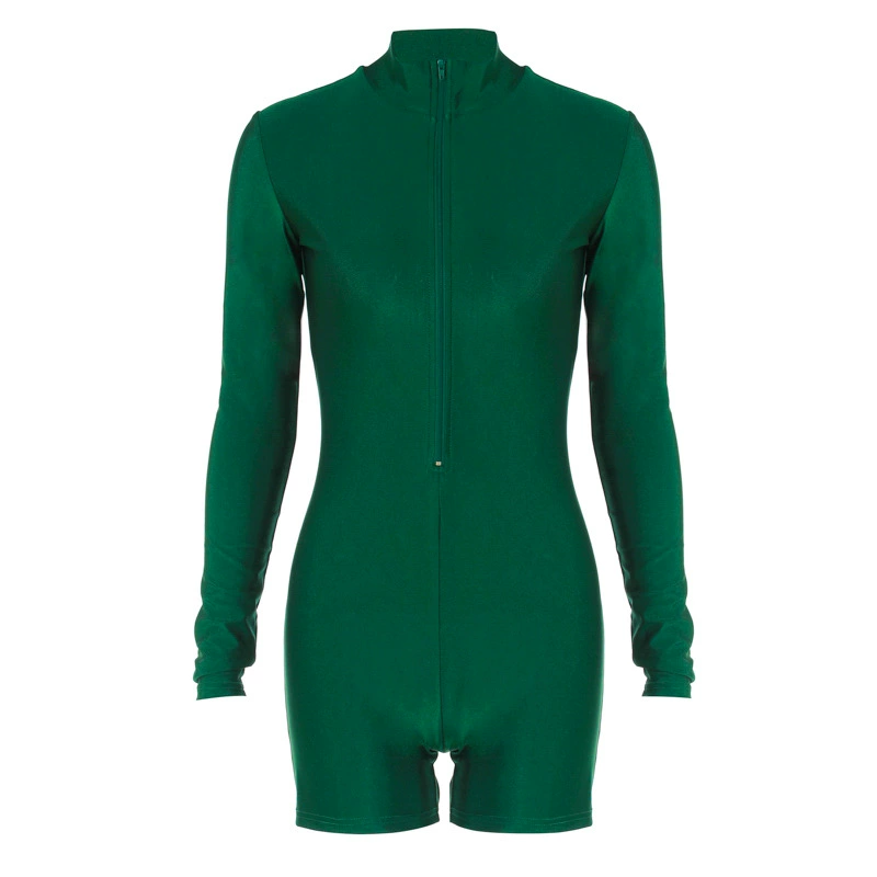 () осенняя модная облегающая в overall с молнией, Amazon