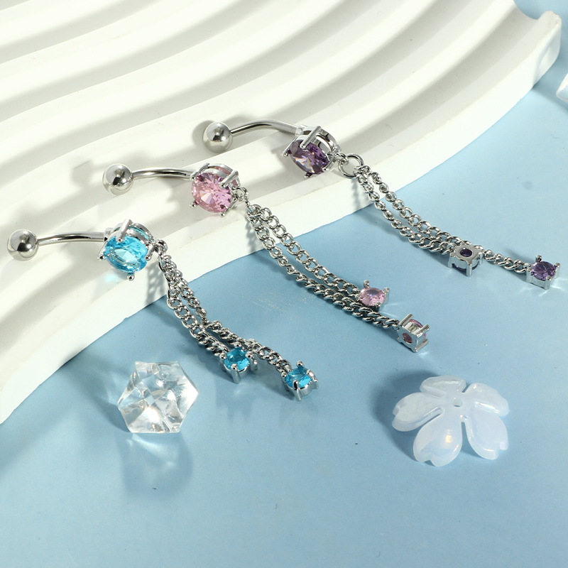 Labret piercing jewelry detail image