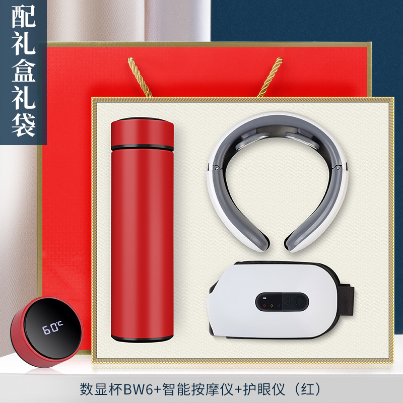 Empresa Reunión Anual negocio regalo reunión actividad ventosa traje protección para los ojos masajeador aniversario celebración mano regalo traje