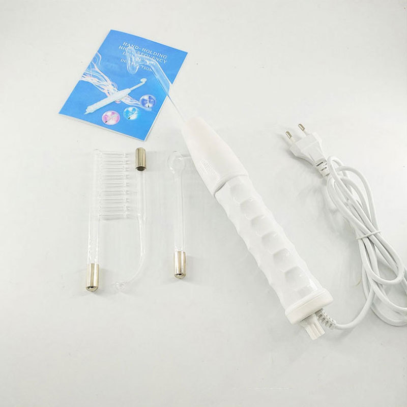 高周波美容器高周波電気治療理学療法器携帯型赤色電気療法棒マイナスイオンオゾンニキビ取り器|undefined