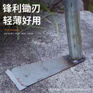 Manganese Steel Small Hoe for Gardening, Weeding, and Soil Loosening, Suitable for Home Use and Outdoor Agricultural Tasks