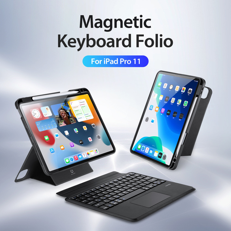 For iPadAir13 Bluetooth keyboard magnetic attraction wonderful control IPad 11 German French Russian magnetic attraction separation keyboard factory
