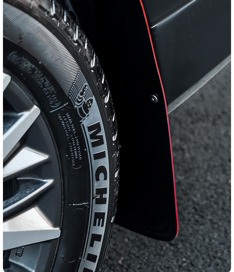 Applicable to Tesla model car wheel fender foreign trade cross-border car modification accessories PVC Fender