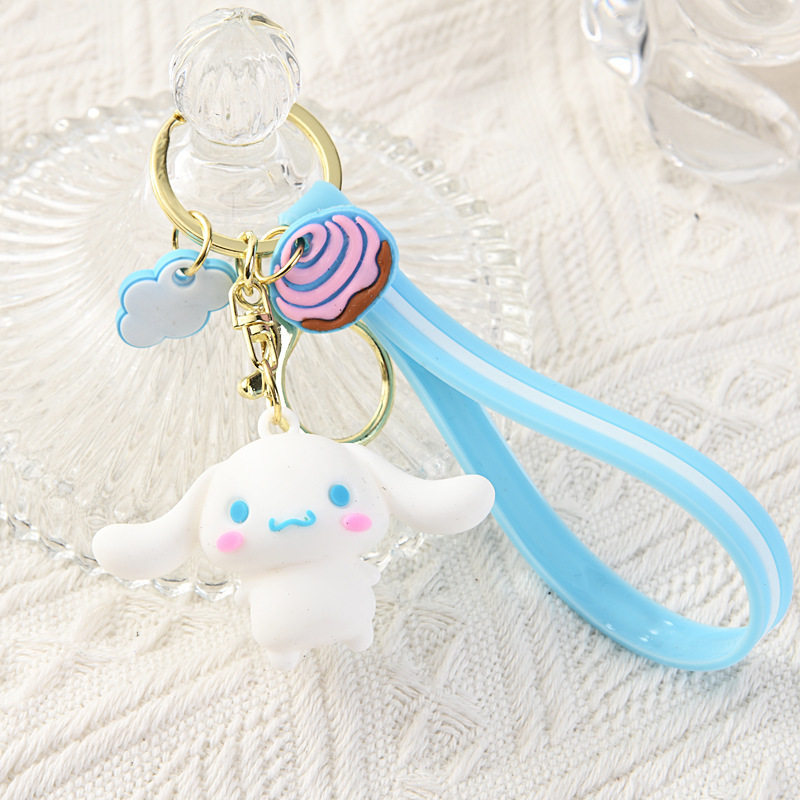 日韓美楽ティ鍵ストラップアニメ三麗鴎キーチェーン公仔卸売り玉桂犬クロミキーチェーン|undefined