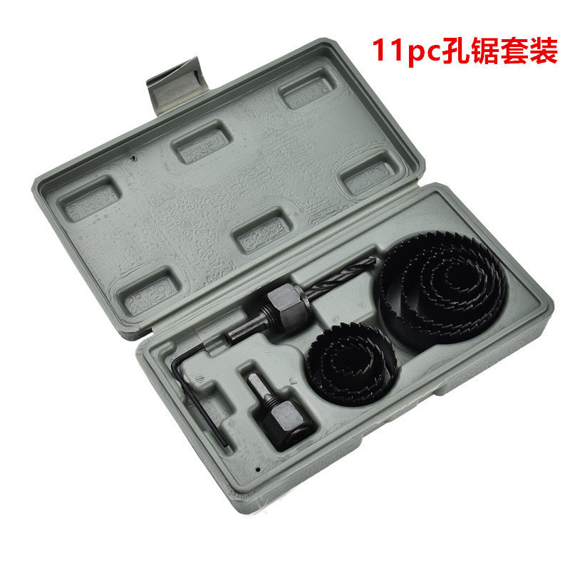 木工穴鋸セット木工穴開け器/ランプ穴電気ドリル部品/木工ドリル11p/16p/8p特価|undefined