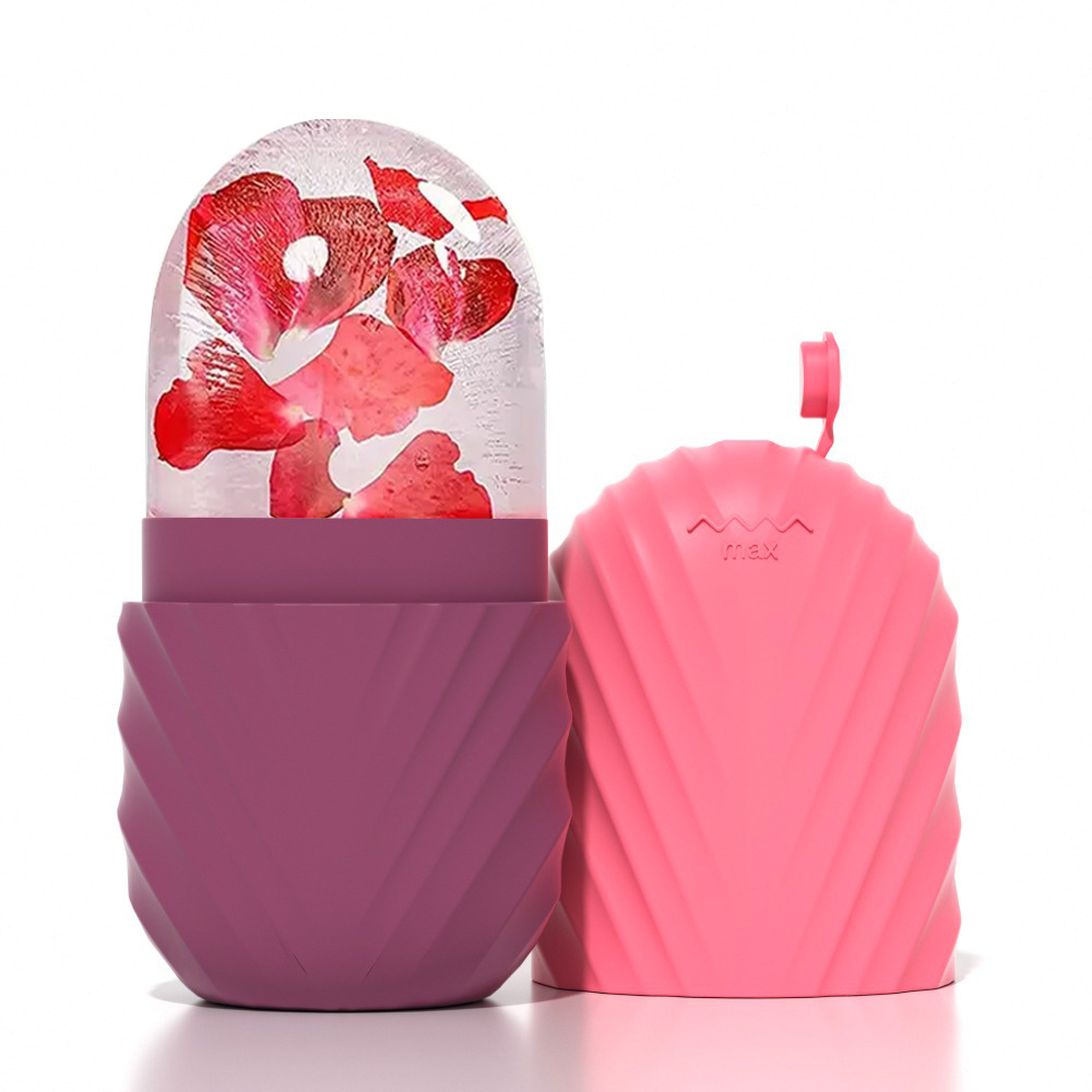 Silicone helado facial helado facial helado rodillo helado molde de masaje de belleza helado de silicona helado húmedo helado en stock