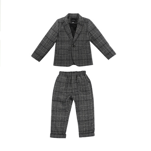 Boys' suit leisure suit, spring and autumn Korean style fashion spring outfit, children's clothing, kids' performance piano dress