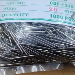 卸売り半鋼時計耳シームレス生耳直径1.5mmダブル托生耳長さ6 ~ 30mmスプリング腕時計部品
