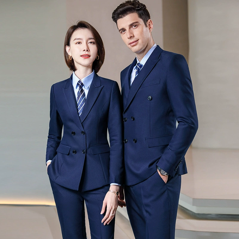 Elite set, classic suit jacket for men and women, overall for hotel