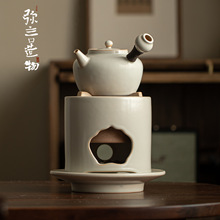 弥言苏打釉碳炉煮茶套装陶瓷风炉煮茶器整套围炉煮茶明火煮茶壶炉
