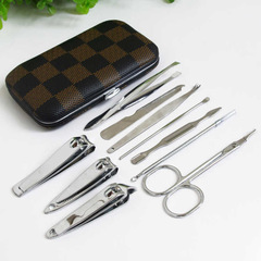 爪切り10点セットの爪切りセットの爪切りの爪切りの爪切りの爪切りのステンレス10点セットです。