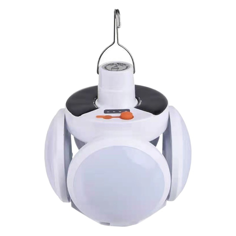 Luces de fútbol solares, puestos de carga al aire libre, luces de puestos, luces plegables multifuncionales, luces de campamento, luces de jardín