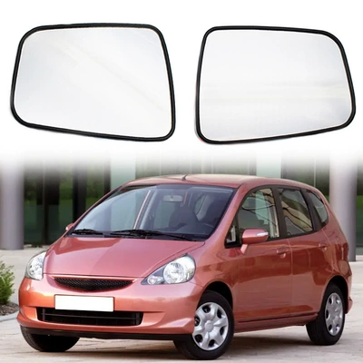 Suitable for 06-08 Honda Fit Jazz Car Rearview Mirror Glass Replacement (Car mirror)