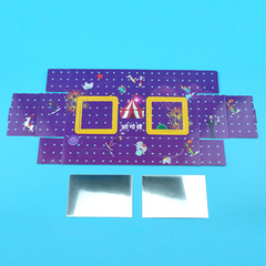 diy scientific experiment haha ​​mirror concave and convex mirror kindergarten popular science technology small production handmade material package