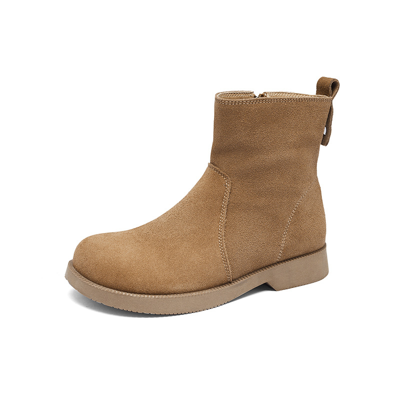 Augusto Lion Den Mueller botas cortas mujeres 2026 nuevo otoño botas de caballero de moda retro botas Western Meirard Martin botas image 5