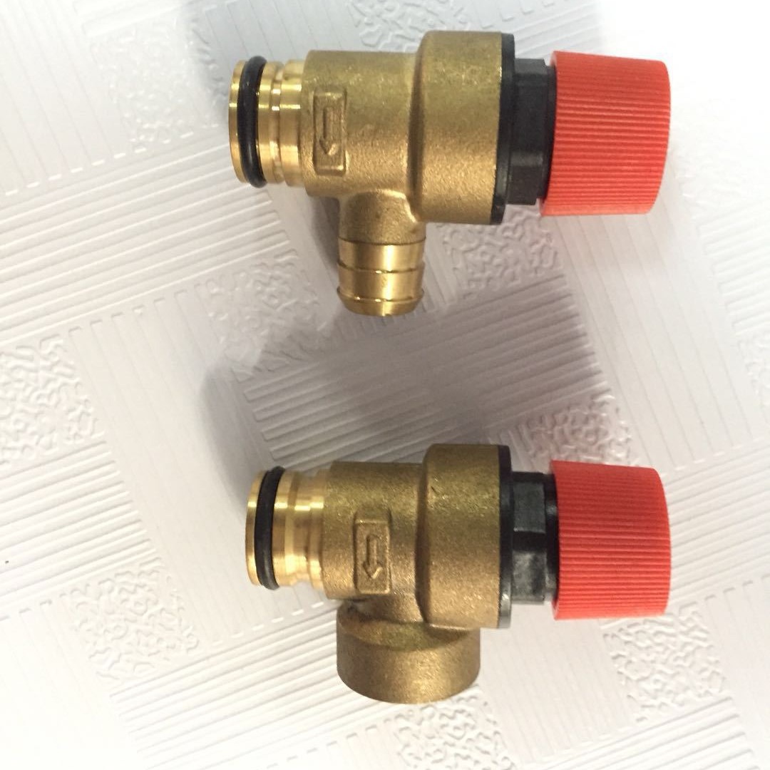 工厂直供壁挂炉水路阀配件 壁挂炉卡扣式安全阀批发