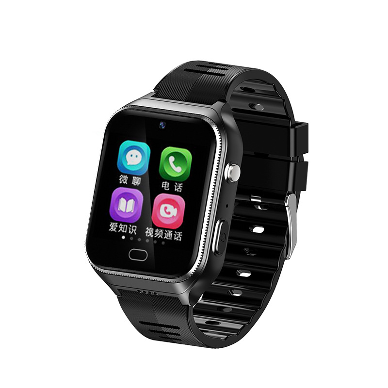 老人定位電話手表成人4G全網通防水視頻通話心率血壓體溫智能手表