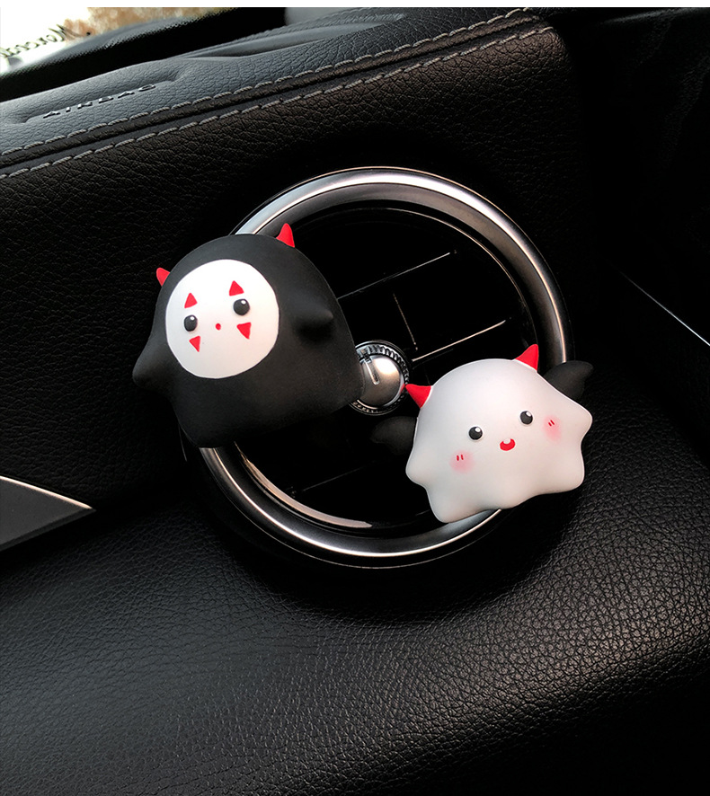 Halloween Car Aromatherapy Cute Little Ghost Magician Pumpkin Air Outlet Fragrance Decoration Girlfriend Gift