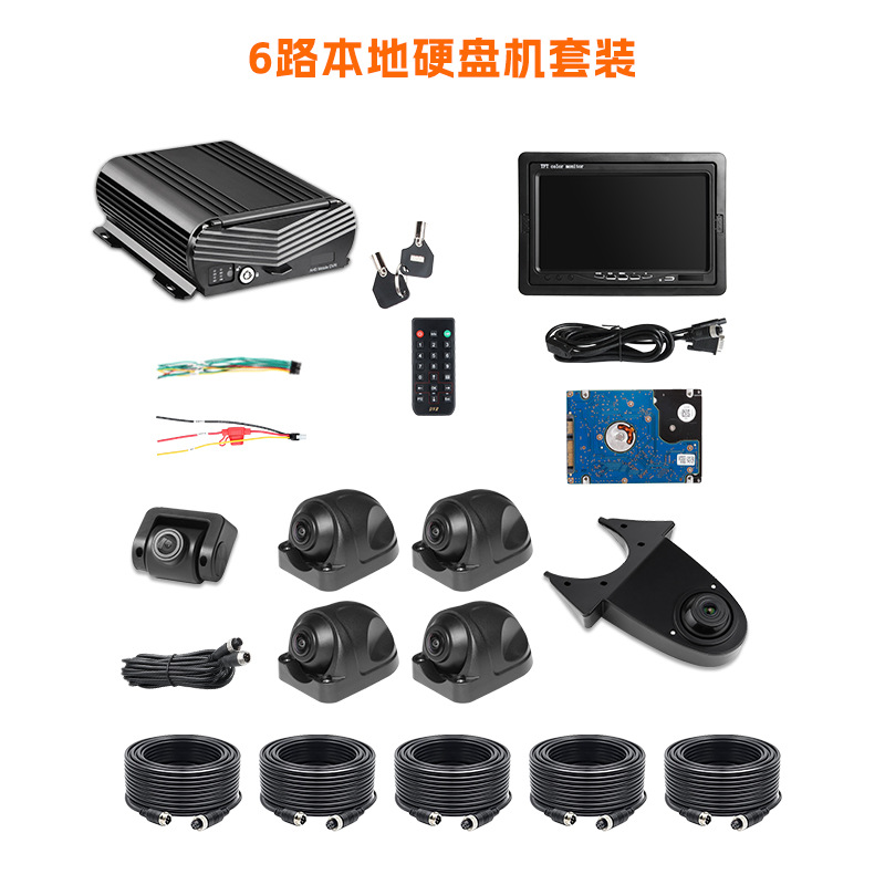 Single screen six-channel local hard drive