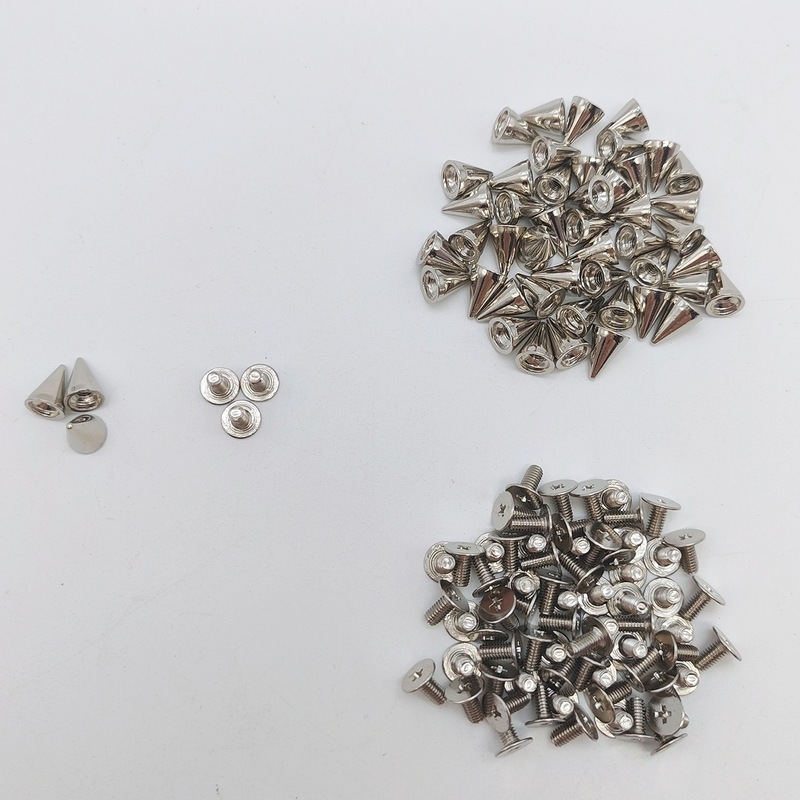 200套服装撞钉金属锌合金锥形子弹头尖头装饰皮具螺丝朋克铆钉diy|undefined