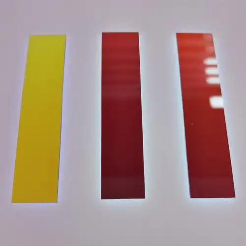 Schmelzfilterinstrument mit einem Filterband mit einem Verzollungsband von Silizium / Quarz