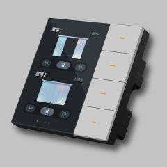 落書き3.5インチランプ制御スイッチ家庭用86型制御スイッチ落書きzigbeeスイッチスマートホーム