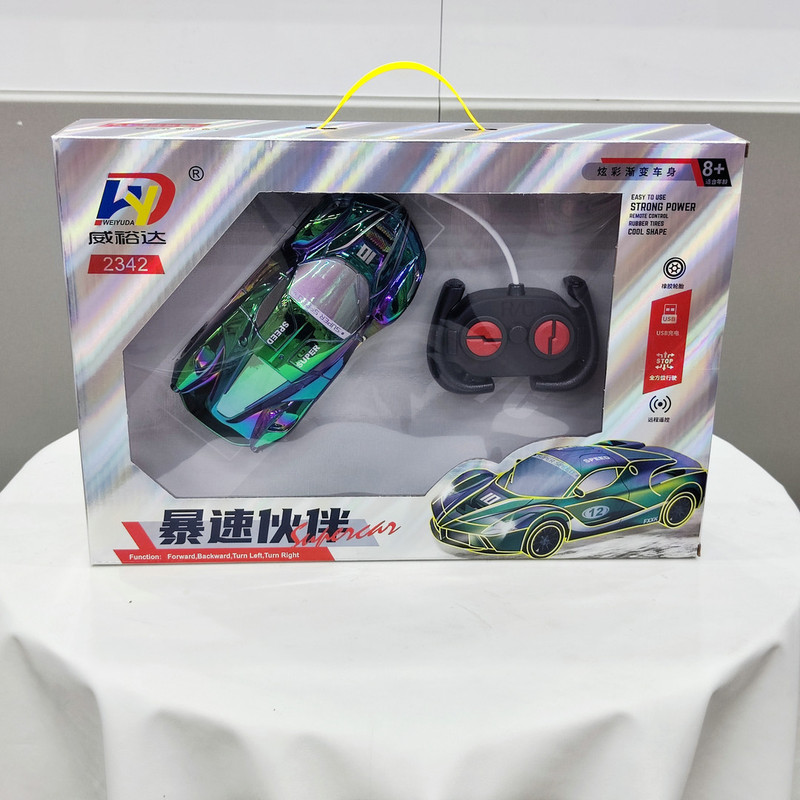 1:24充电无线遥控车2342男孩车模型摆地摊辅导班儿童玩具批发|undefined