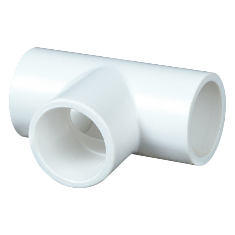 PVC suministro de agua tee tubería de suministro de agua igual diámetro suministro de agua tee accesorios conjuntos tanque de peces azul blanco gris DIY accesorios de suspensión