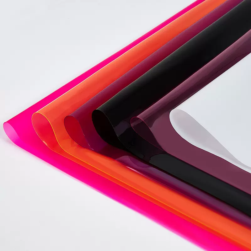 TPU彩色透明薄膜防水防污电压充气吹气产品耐黄变高弹性聚酯户外