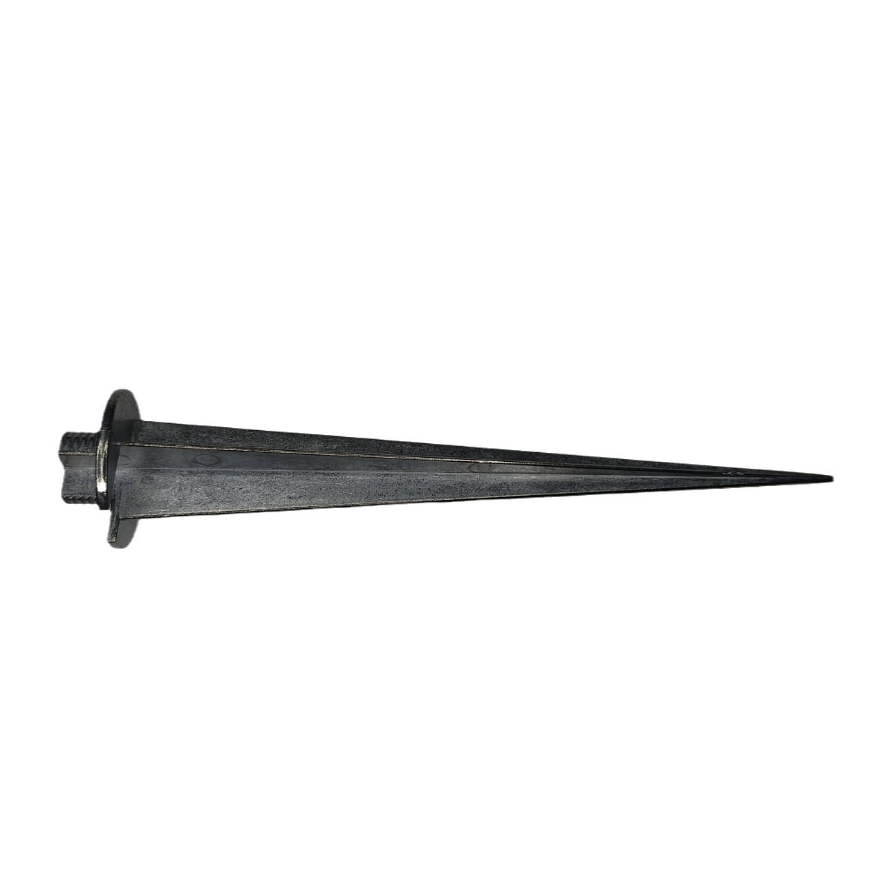 Fábrica directa de lámpara solar de jardín enchufe de suelo de aleación de aluminio enchufe de suelo de fundición de aluminio punta enchufe de suelo accesorios de lámpara de césped