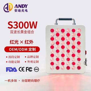 60灯珠红光面板灯660nm 850nm近红外理疗灯欧规美规澳规LED理疗仪