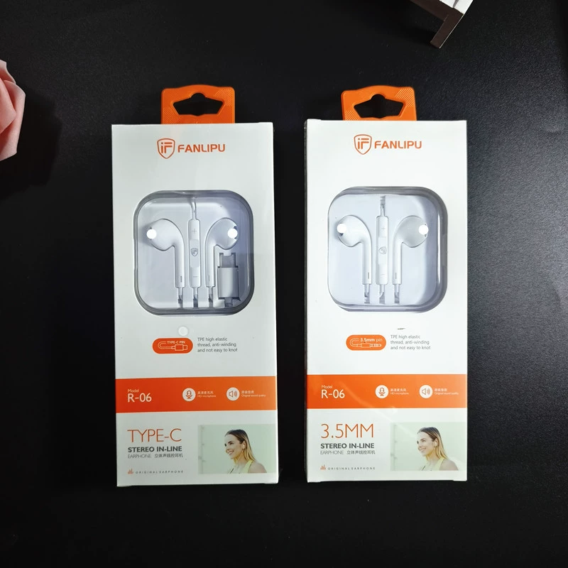 R-06 Серия подходит для наушников с круглым отверстием 3,5/Интерфейса Типа C плюс и минус наушники со звуковым знаком