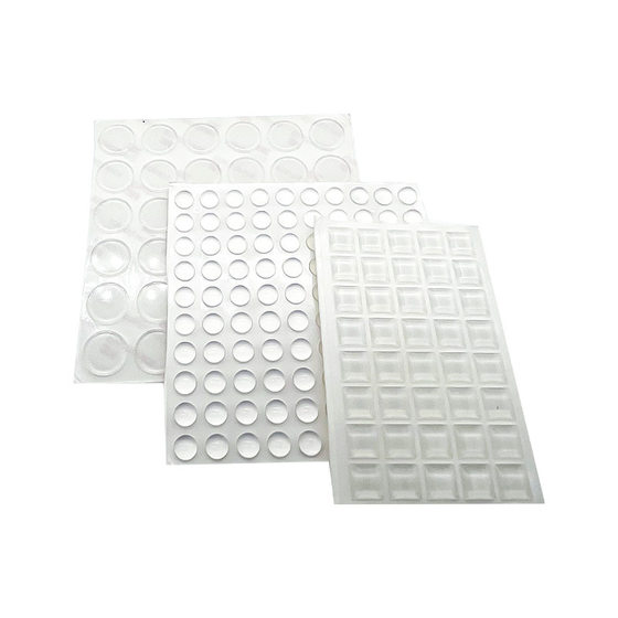 Anti-collision stickers household anti-collision particles hemispherical anti-collision glass rubber pad adhesive toilet lid self-adhesive noise-canceling anti-collision particles