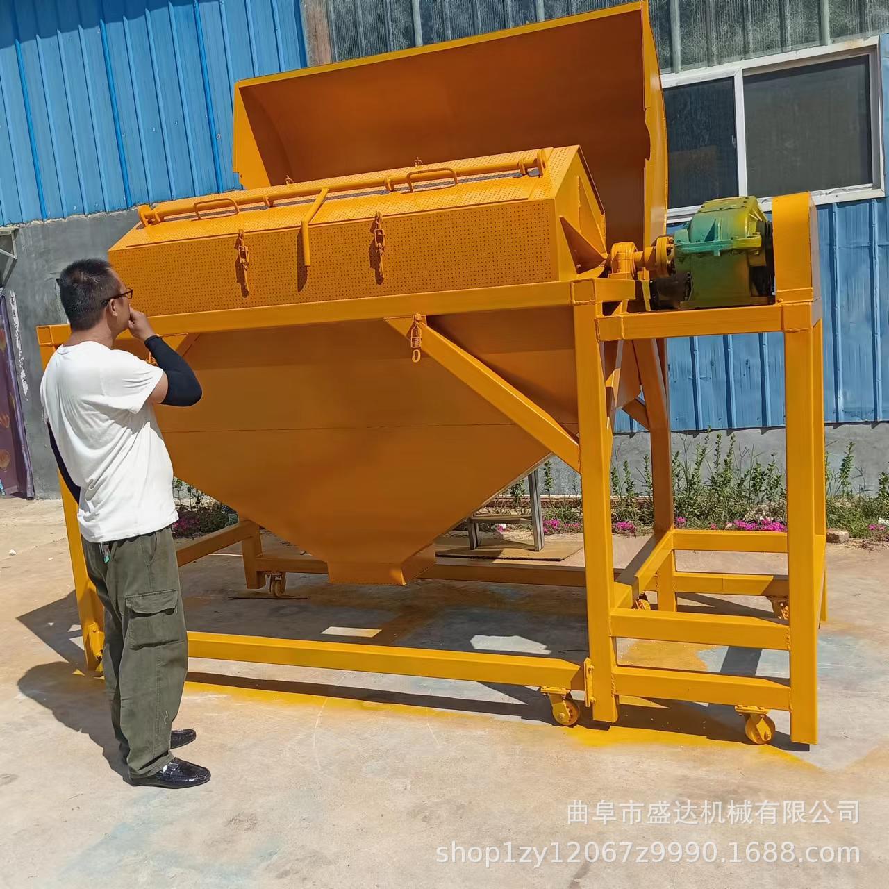 2000升六角滚筒抛光机木制品去毛刺倒角研磨机除锈机价格