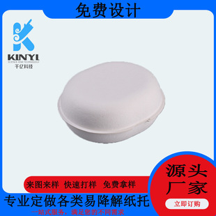 Composite Double Sided Smooth Perfume Paper Pulp Box Free Design Customize Various Shapes Paper Pulp Moulding as Required
