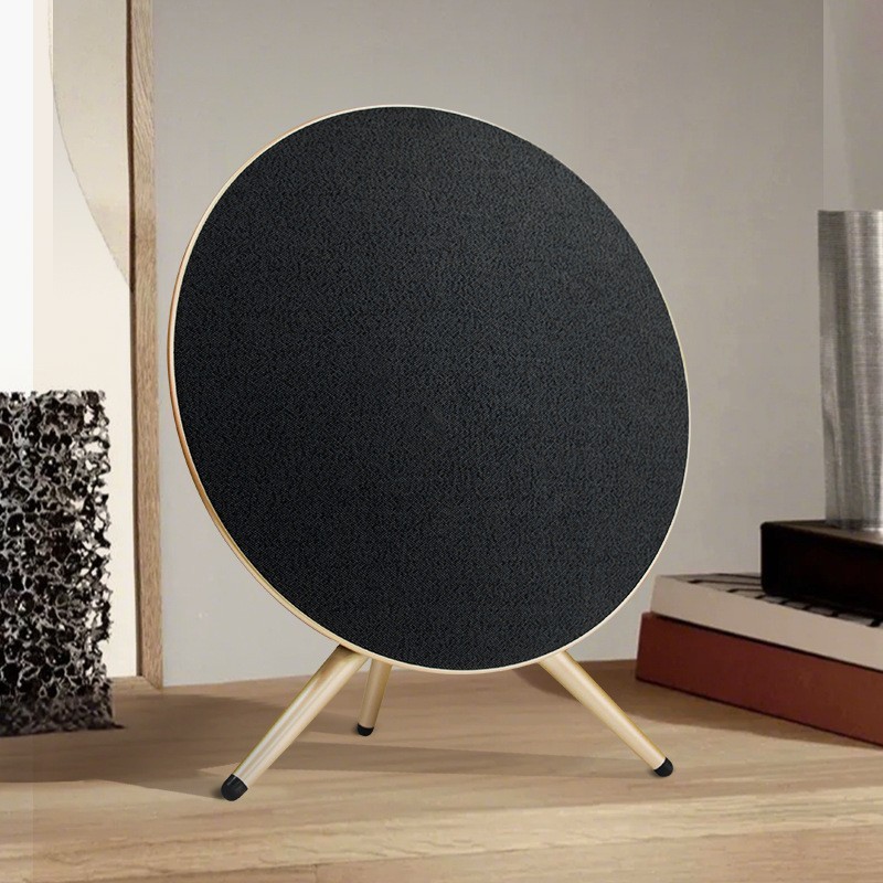 Huaqiangbei OVNI Bluetooth Audio Soporte inalámbrico portátil para exteriores Escritorio doméstico Subwoofer pesado Altavoz Bluetooth