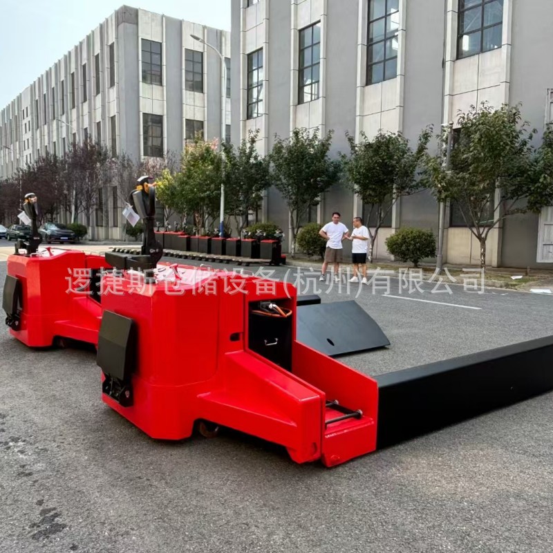 电动站驾式电缆搬运车12T纸筒盘头纱辊经轴运输地牛纸卷线盘叉车