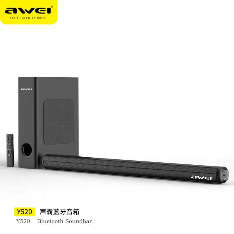 AWEI は、新しい家族のオーディオおよびビデオ セット Y520 シンフォニーの音質ボディを使用します。|undefined