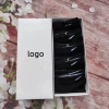 Black 5 pairs of ship socks