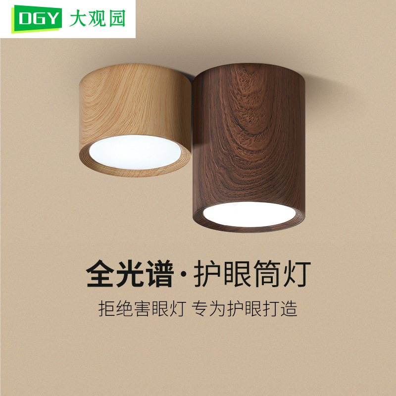 Luz de techo LED lámpara de vestíbulo lámpara de pasillo de espectro completo protector de ojos sala de estar sin iluminación de luz principal L335