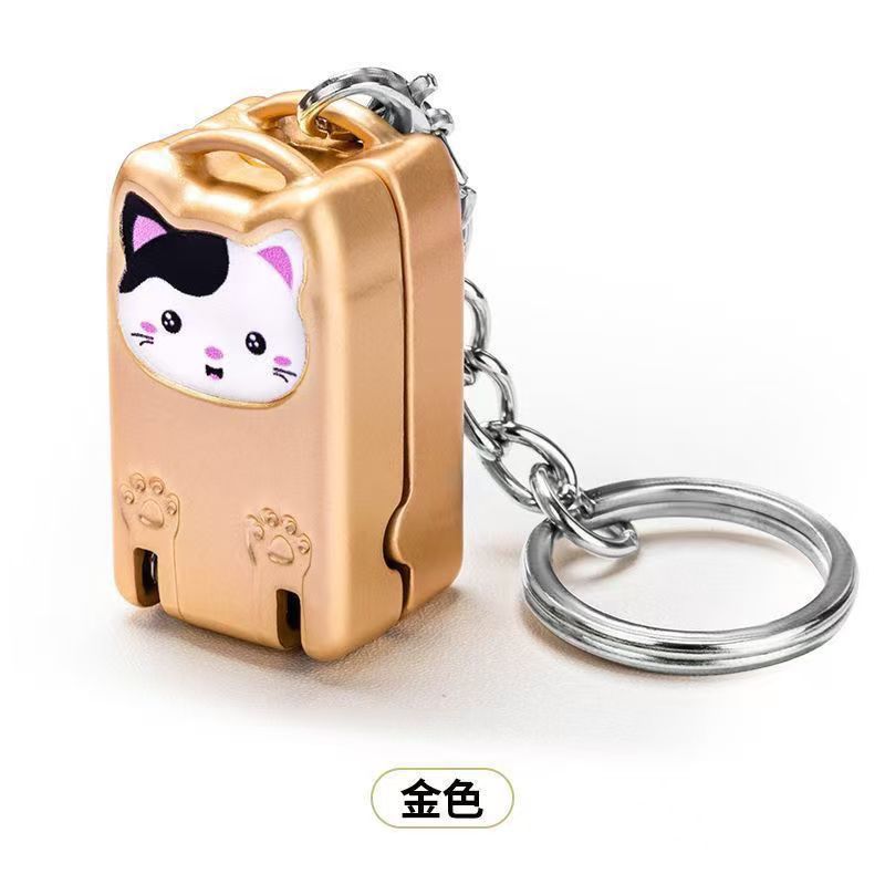 Spot portátil con cortador de uñas portátil de acero inoxidable, cortador de uñas plegable de deformación giratoria